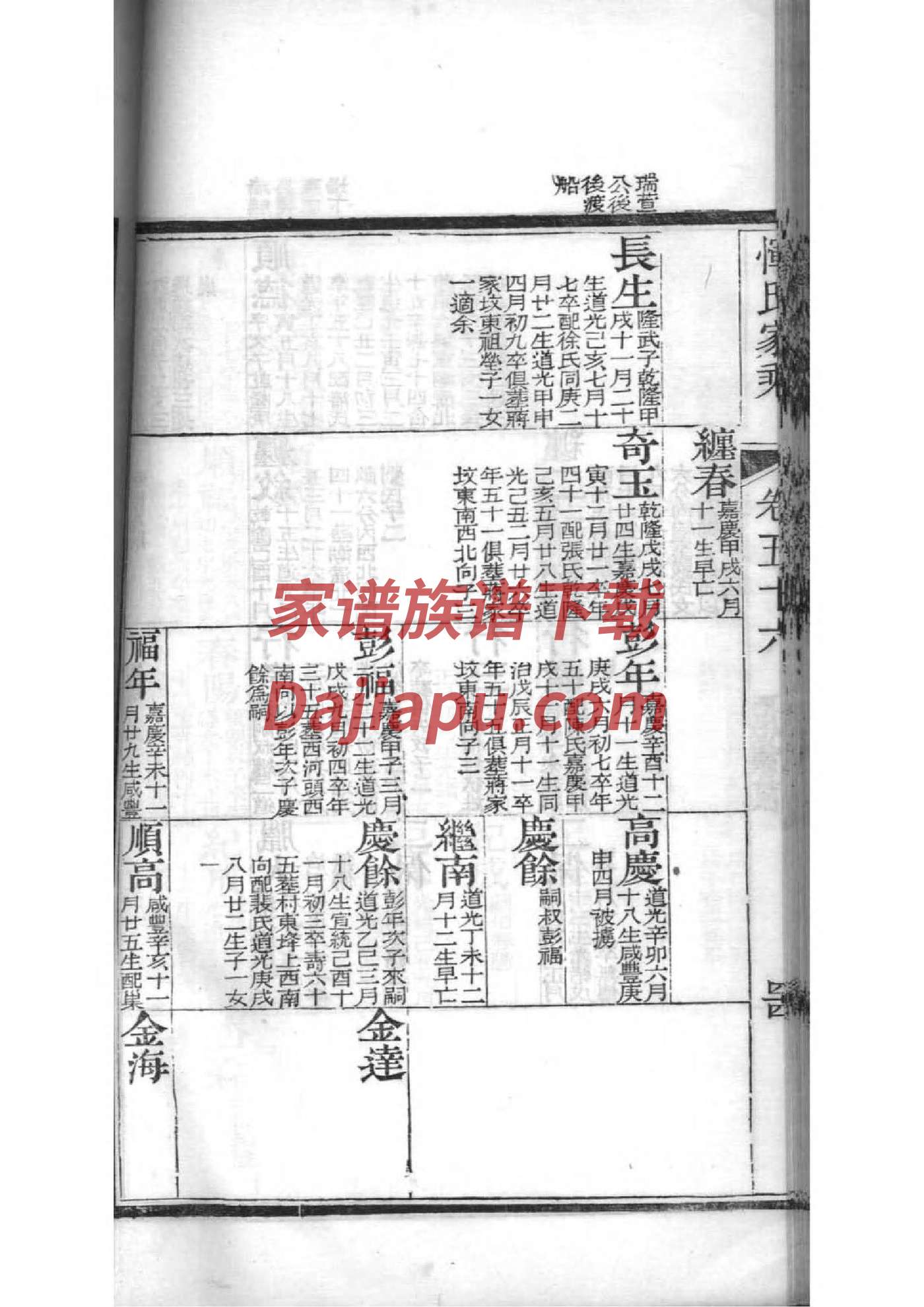 乜姓族谱字辈大全