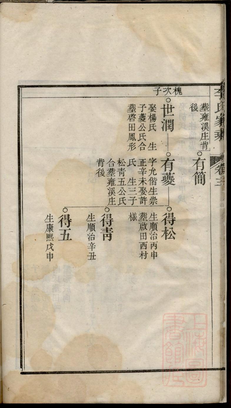 河南省邓新王氏家谱