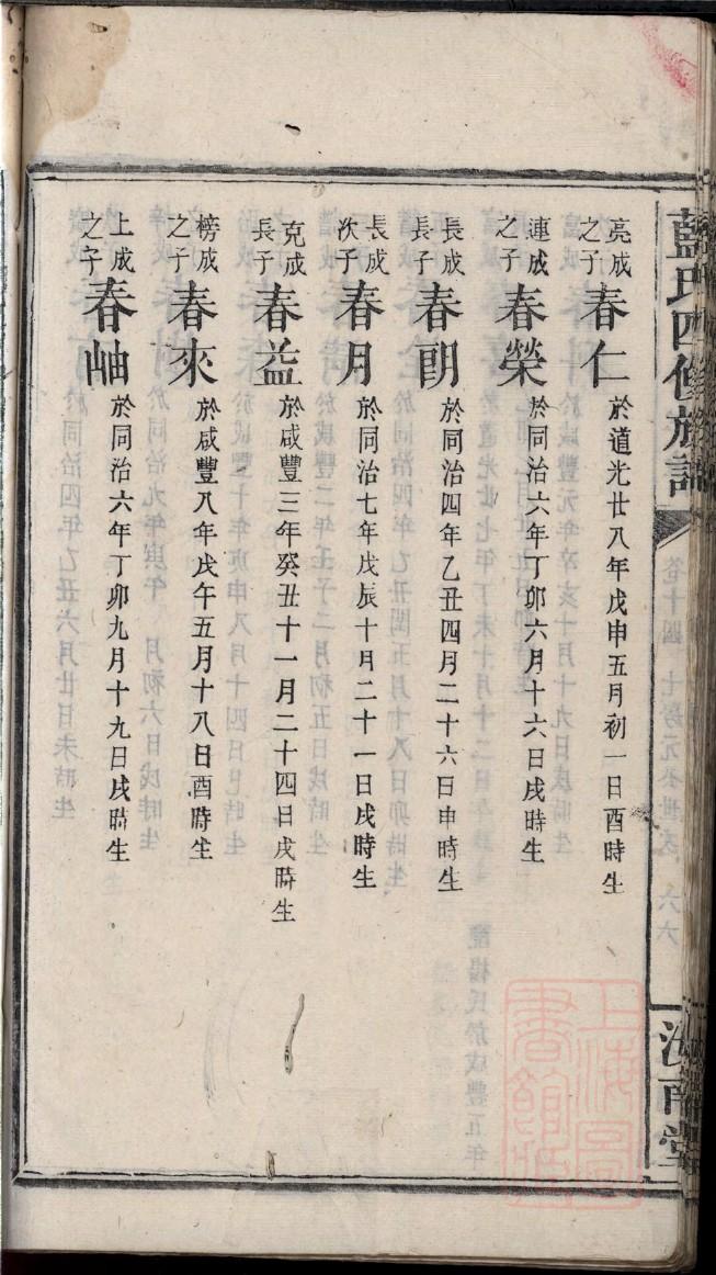 程氏家谱200个字辈
