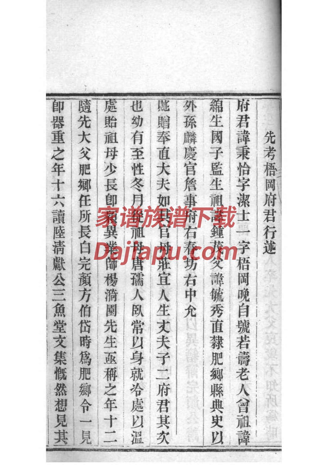 乘氏家谱族谱数据库