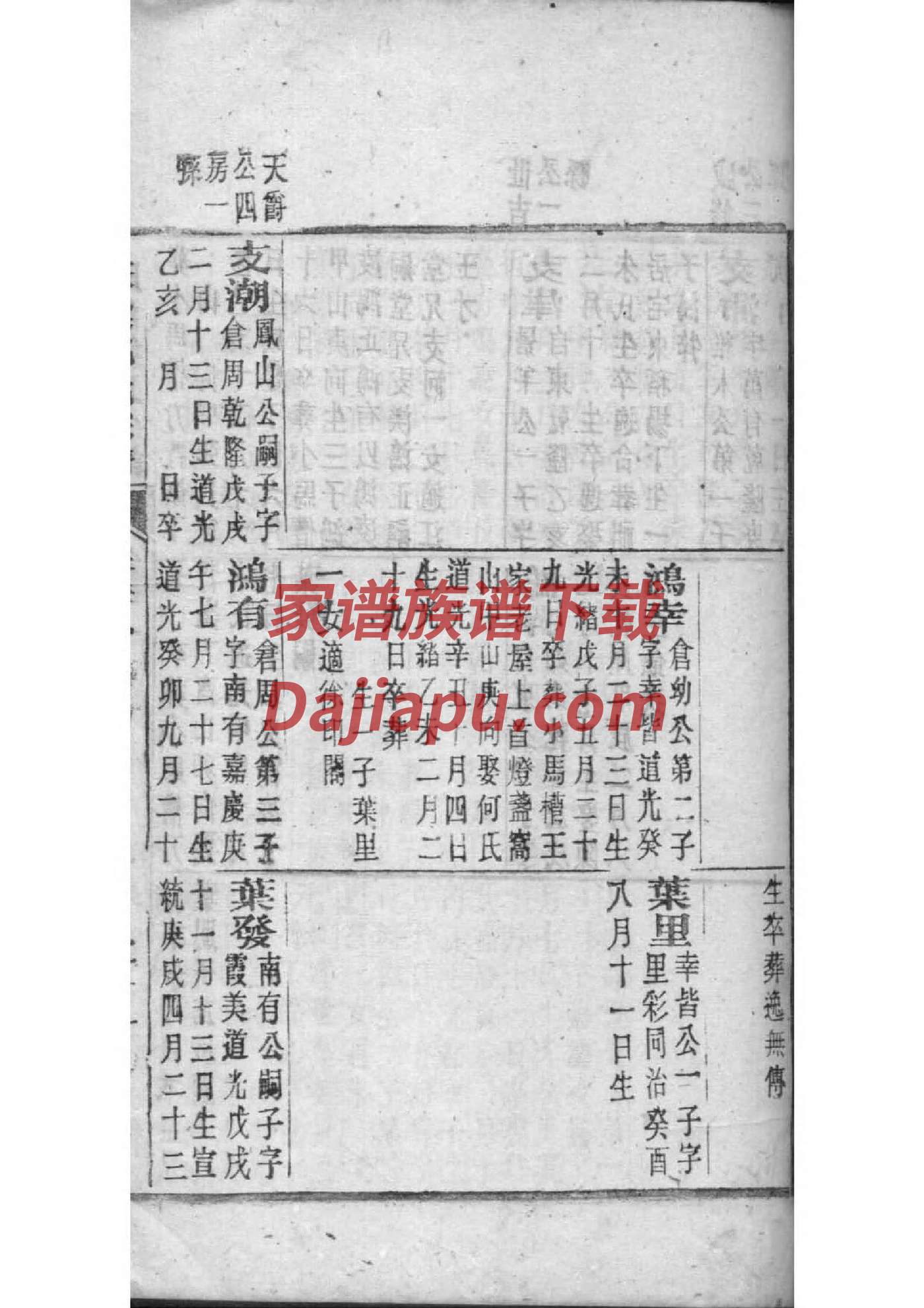 聂氏族谱在哪里看