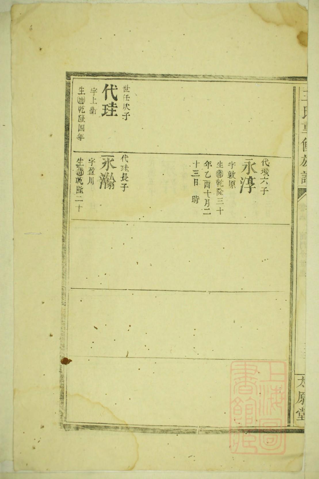 郭氏家谱河南