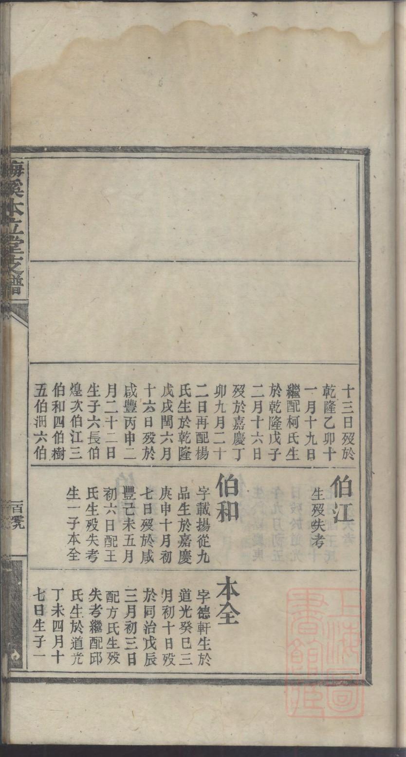 及氏家谱查询一览表
