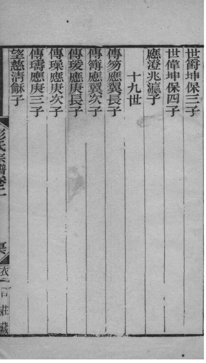 家谱如何编写个人信息