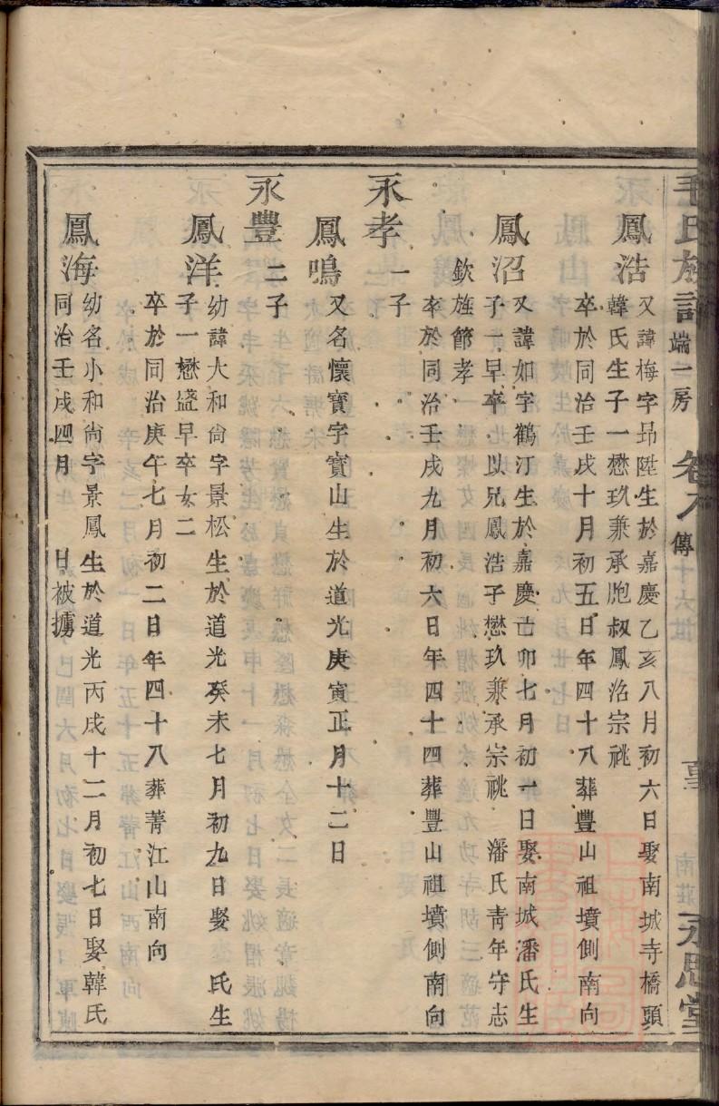 邓氏家谱只有28个字