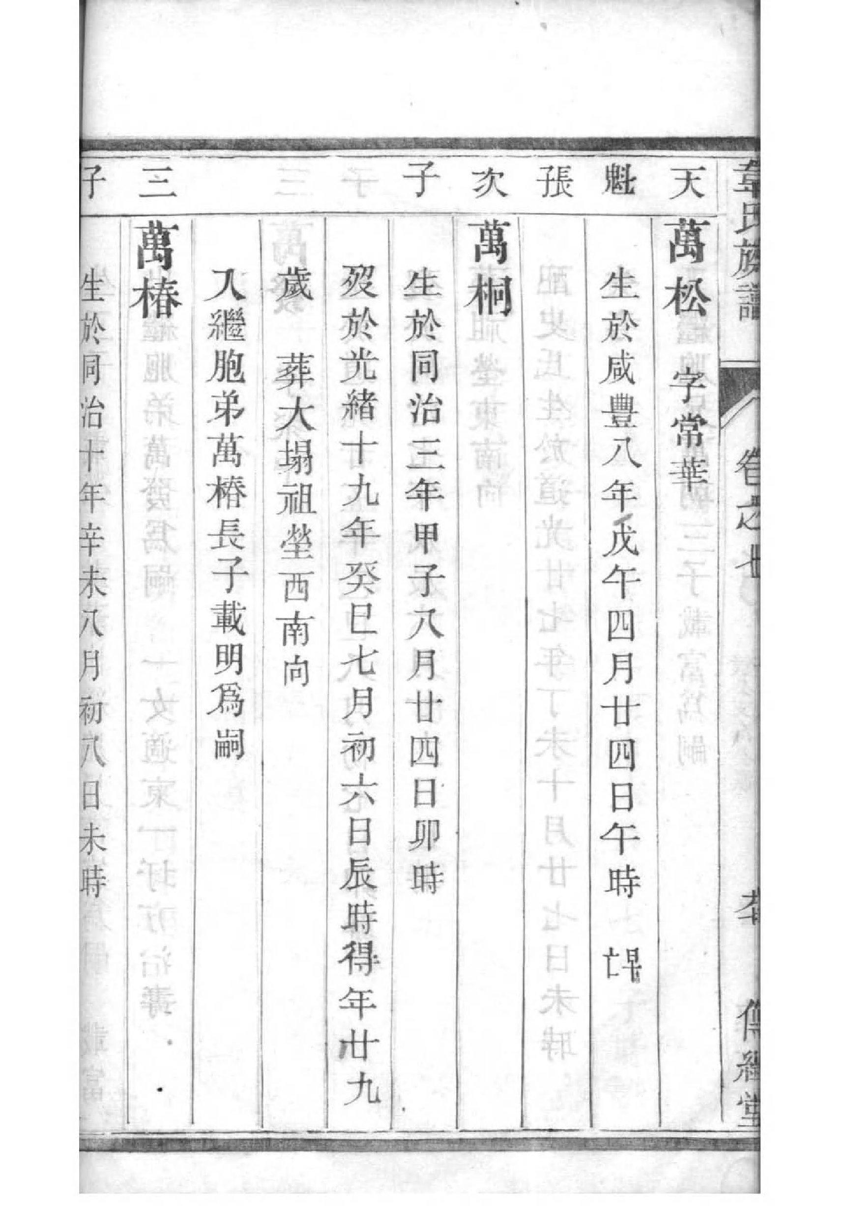 理氏免费查家谱族谱