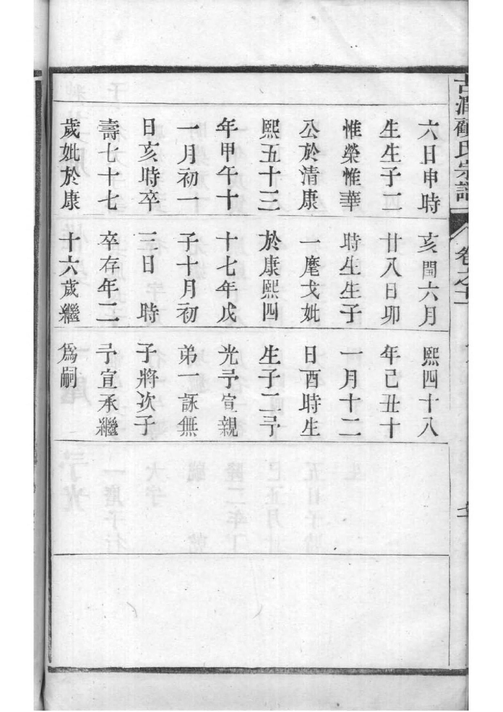 族谱排版设计