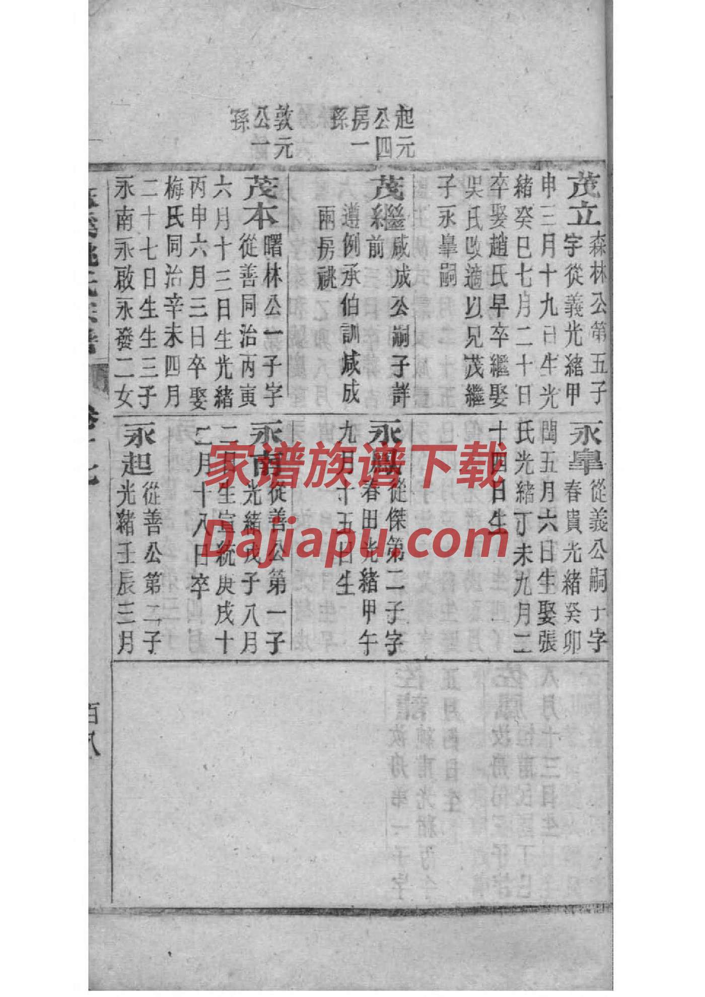 让氏族谱序言范文