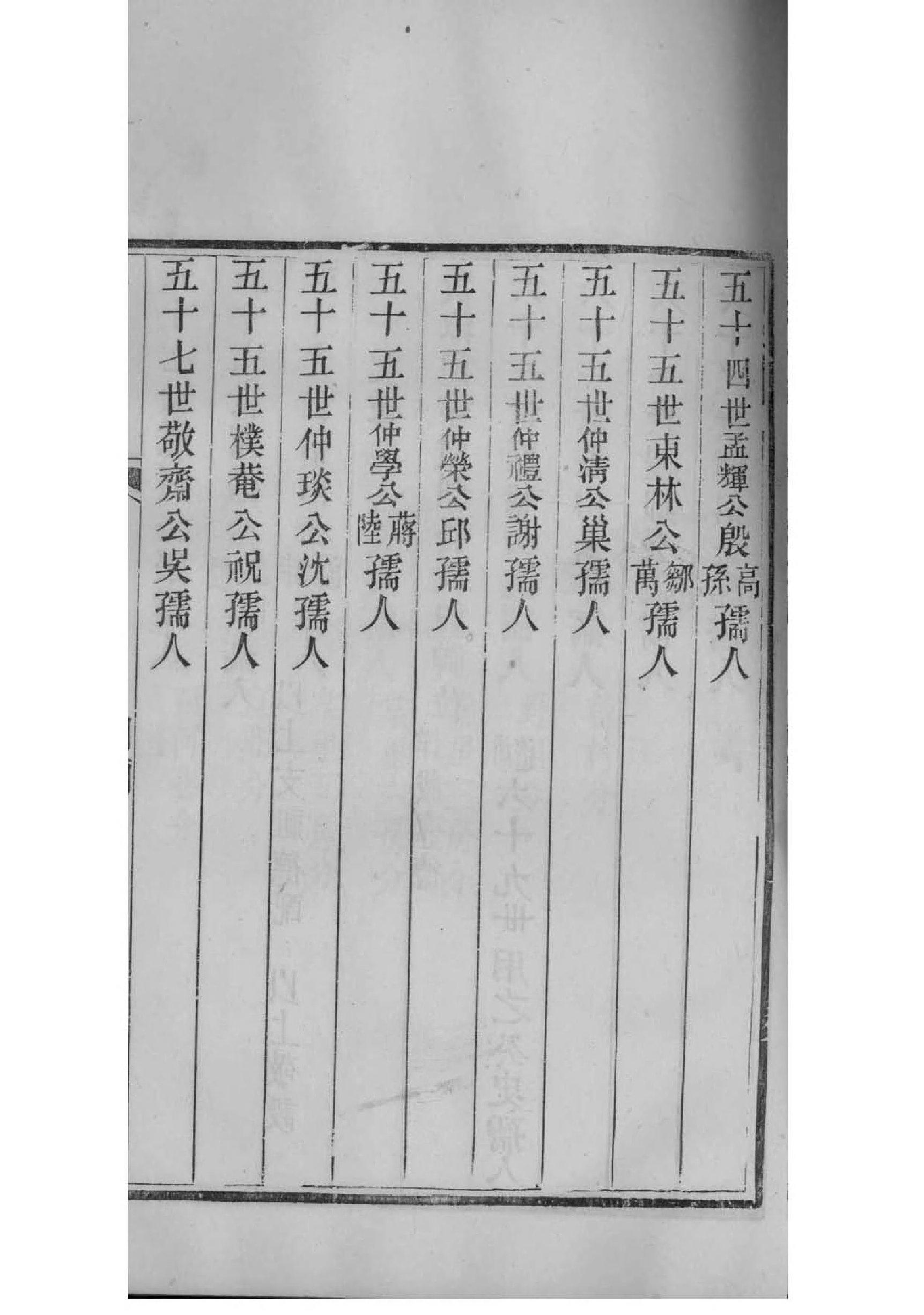 左氏家谱48辈分