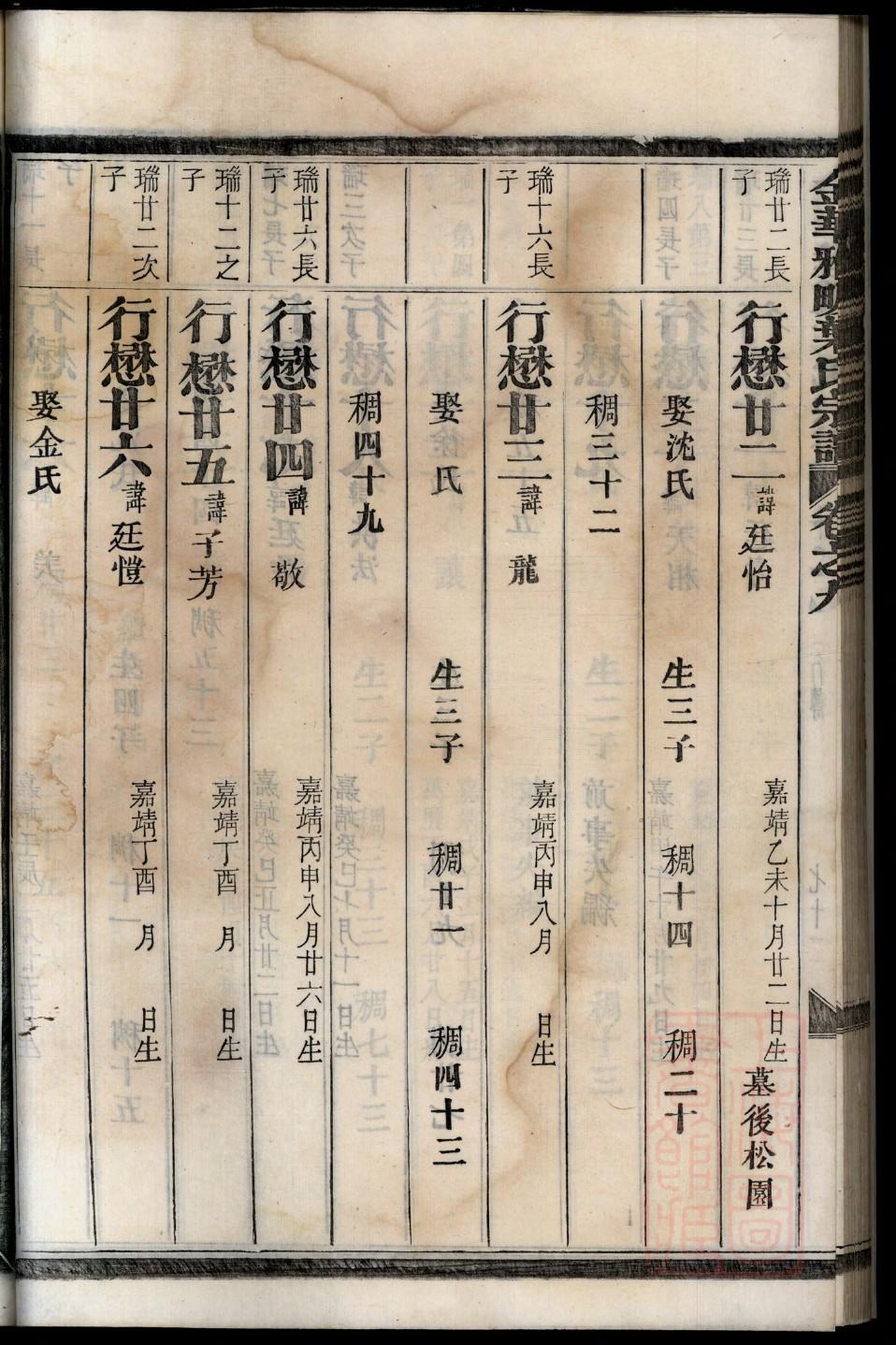 褚氏家族家谱备份