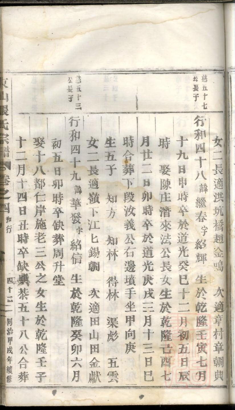 杜家最完整的家谱
