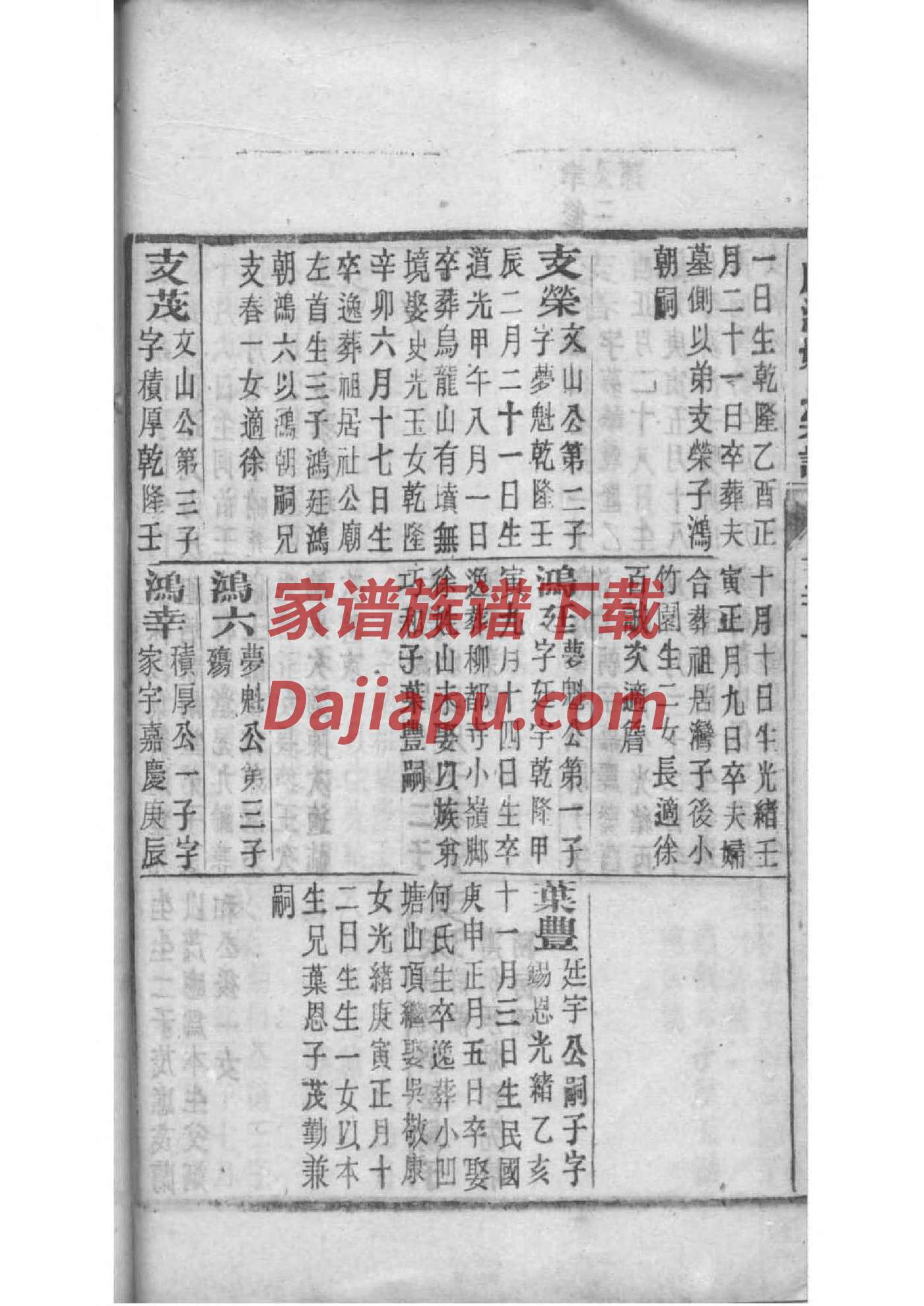 孙氏家谱20字辈