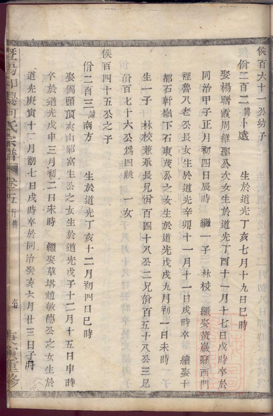 制作家谱画
