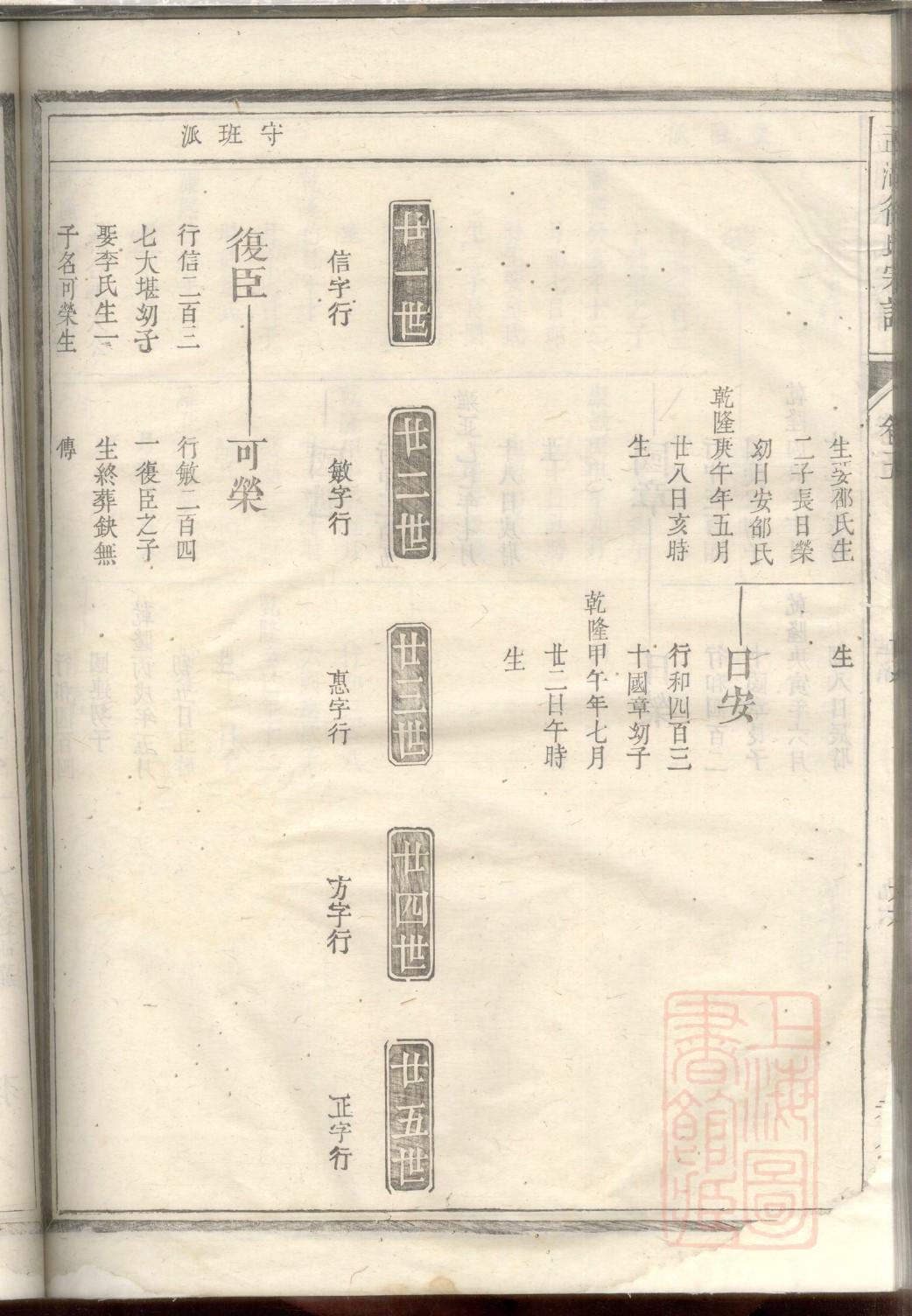 赵怀德家谱