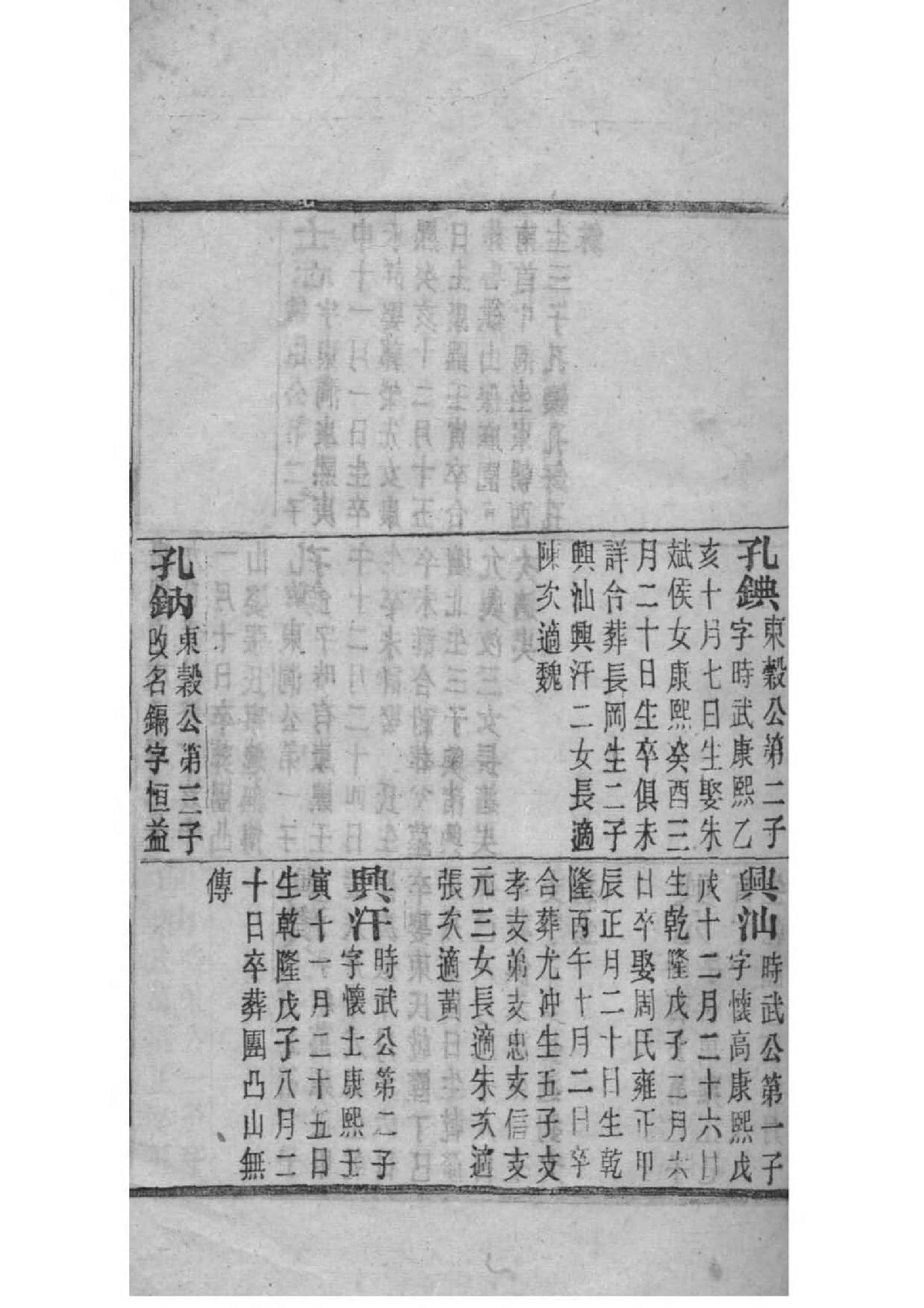 郭家谱格式样本图现代