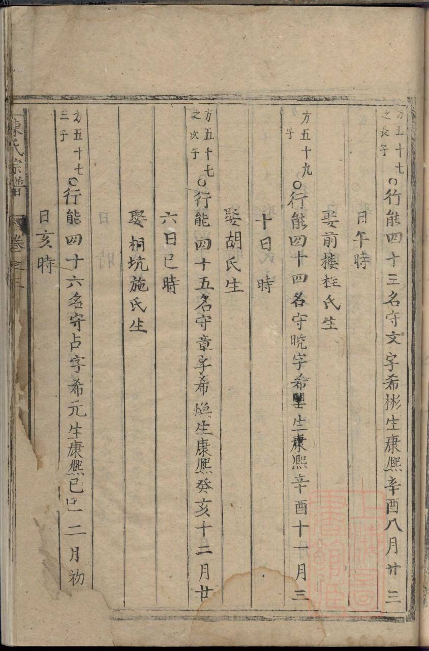 职氏字辈介绍