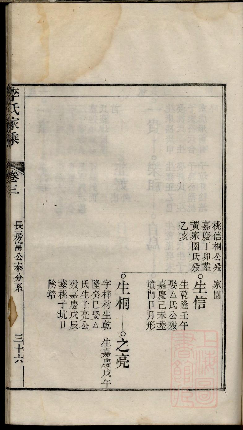 田氏家族家谱序言