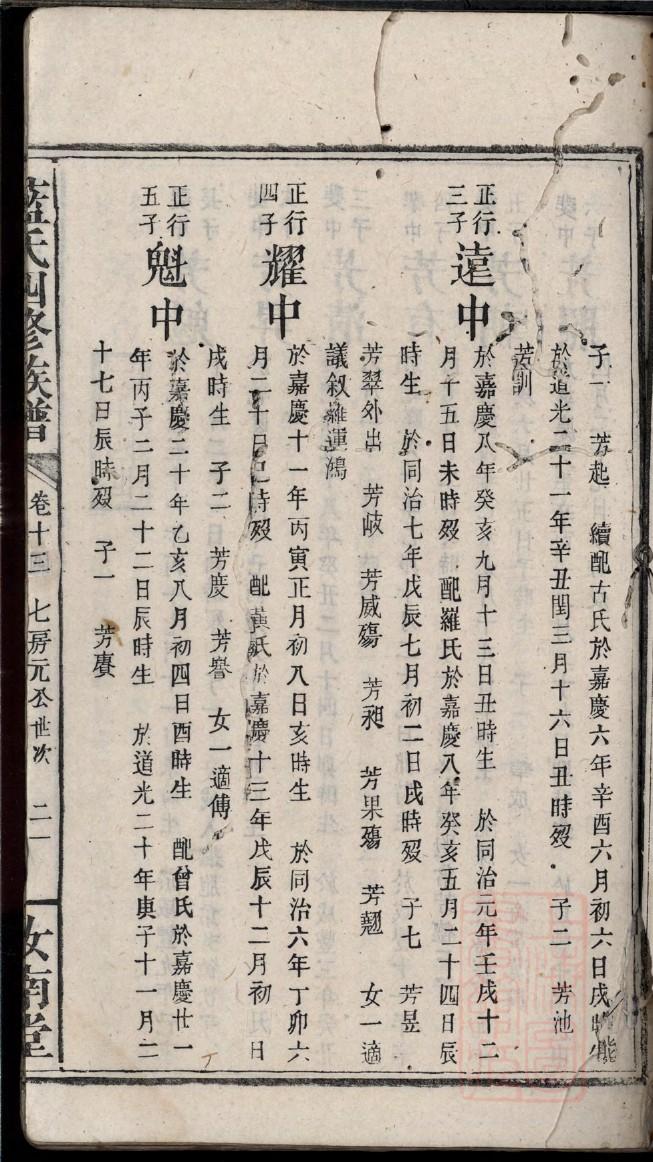 童姓家谱40个字辈