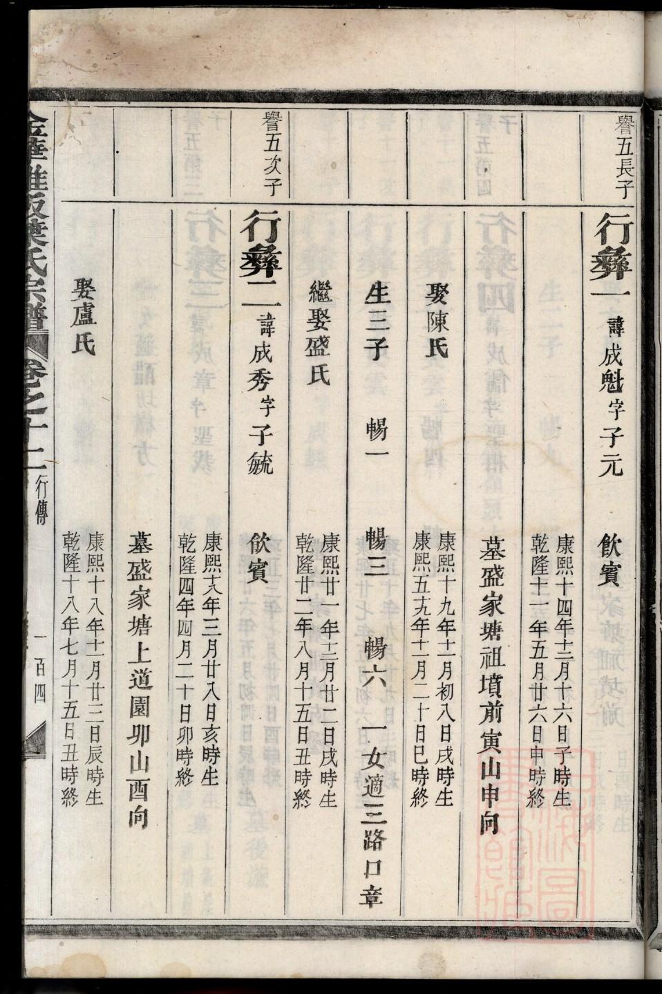渠氏辈分排列顺序