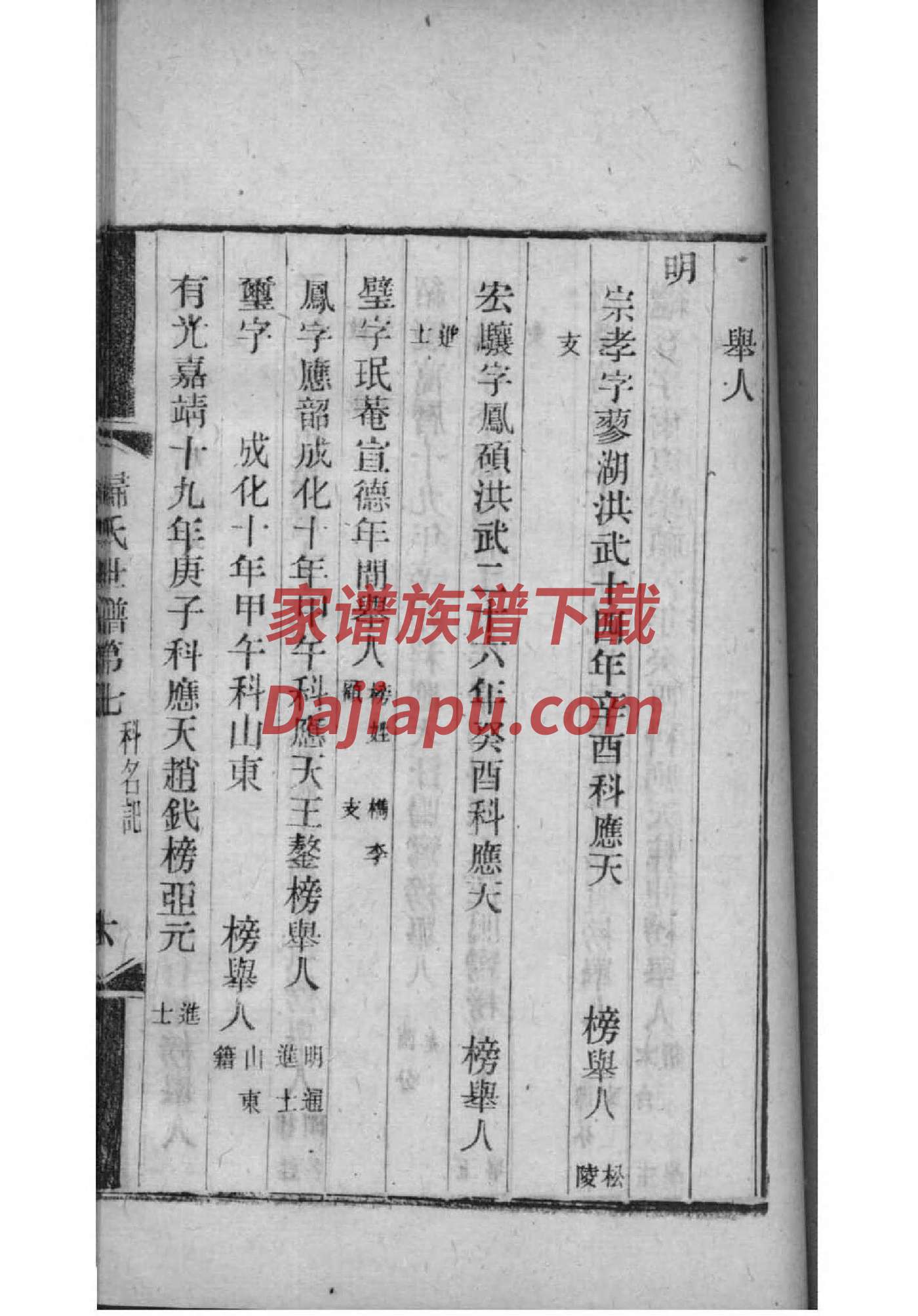 後氏族谱字辈大全