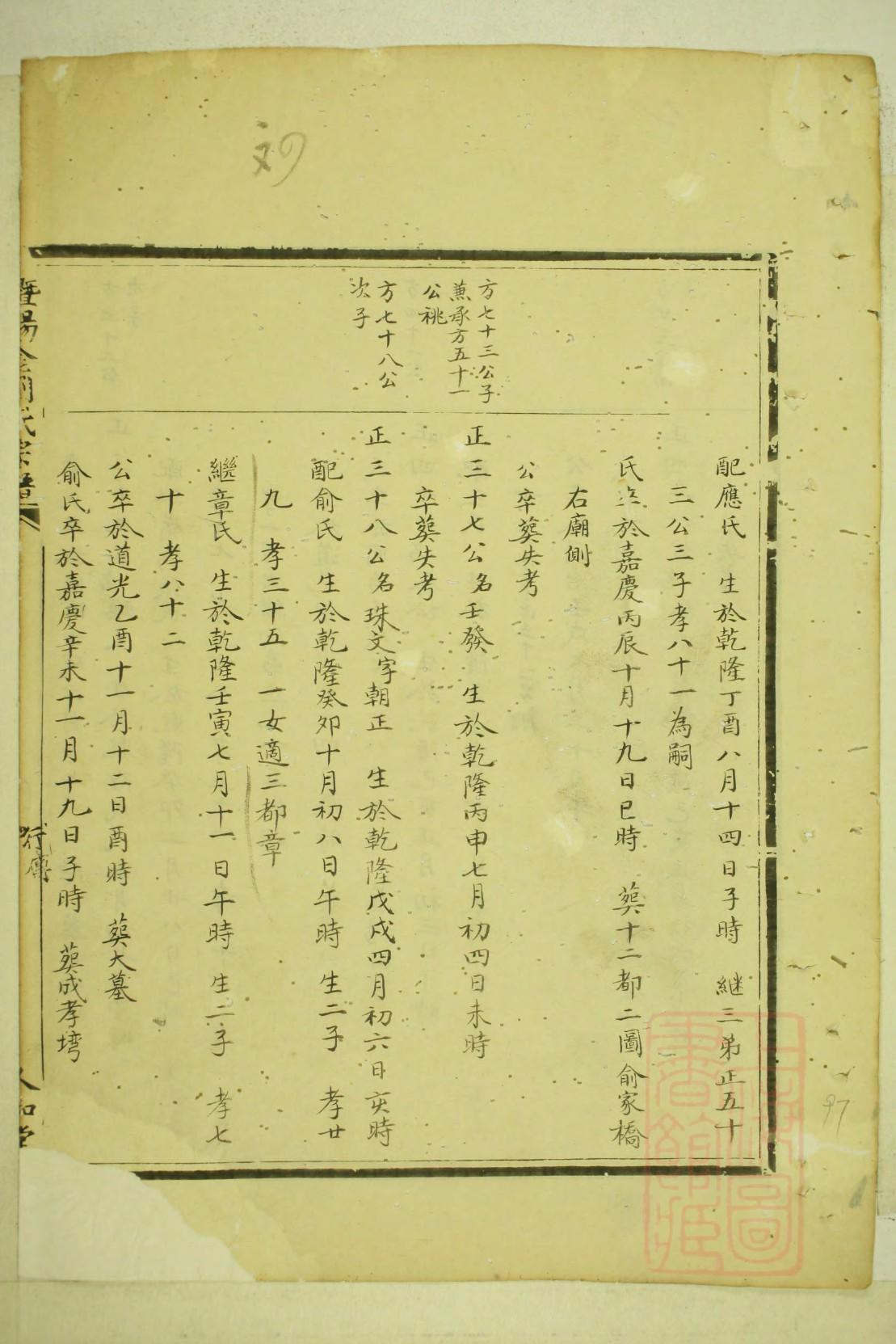 解家家谱