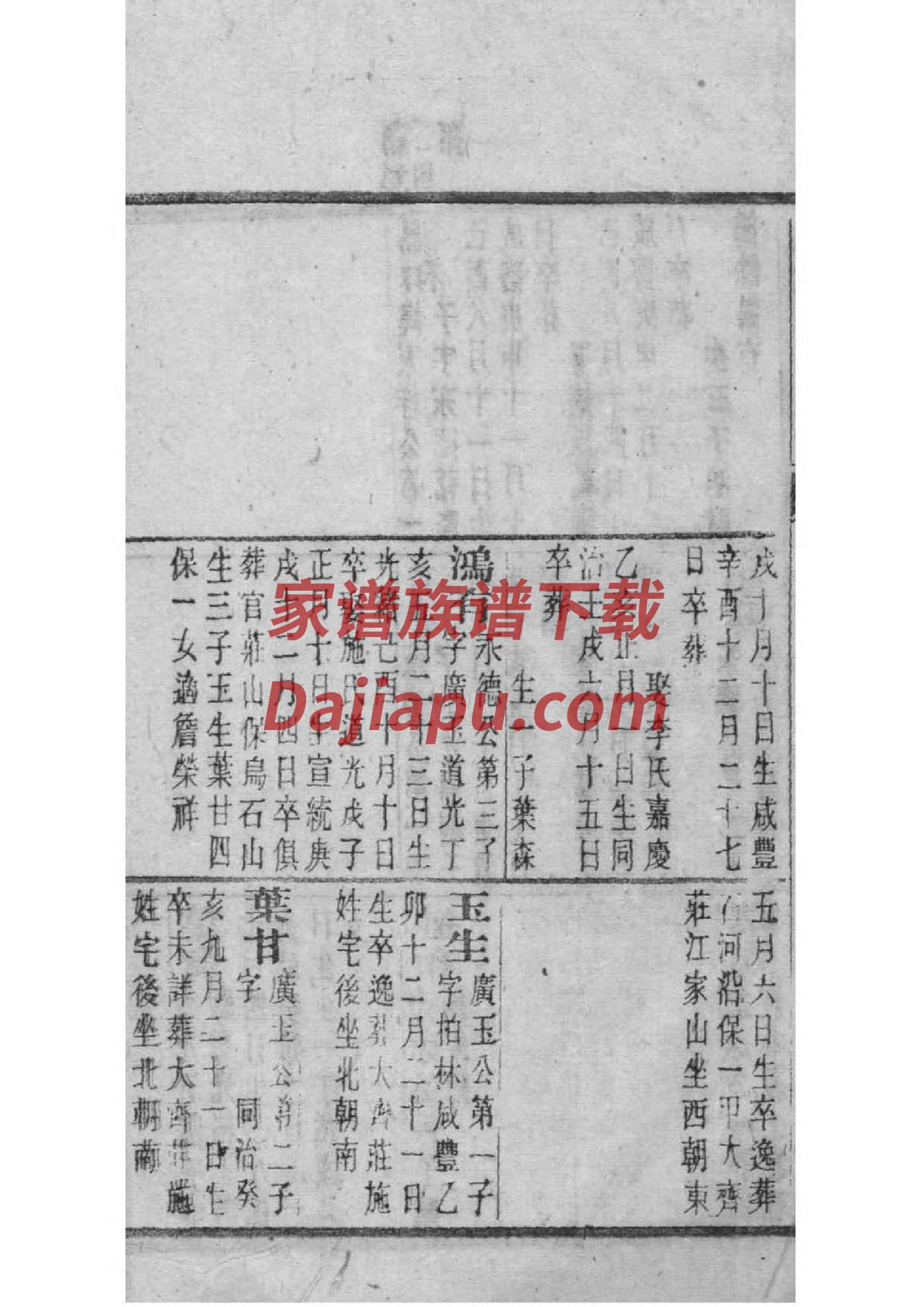 孔氏族谱家谱