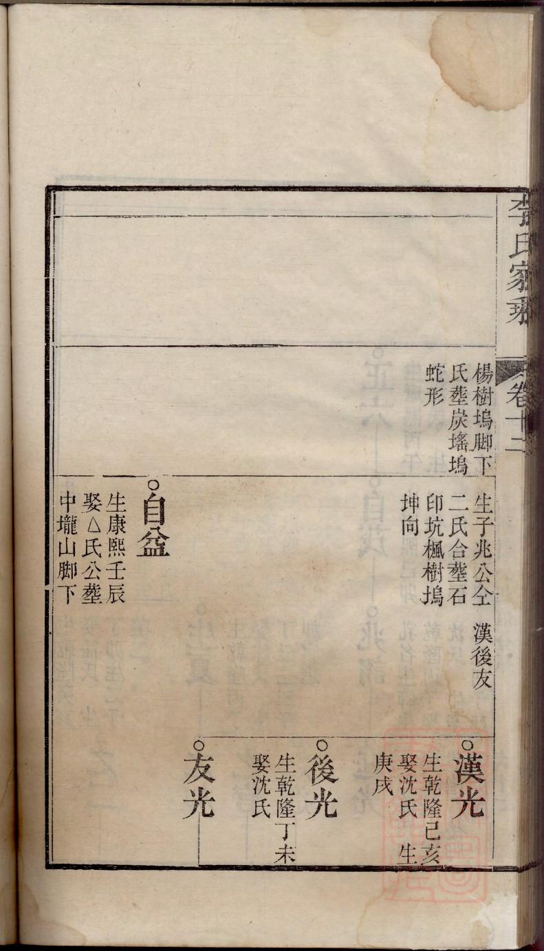 游氏辈分表
