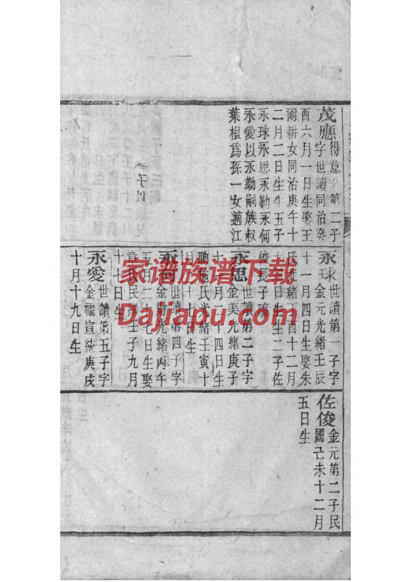 上海图书馆家谱数据库
