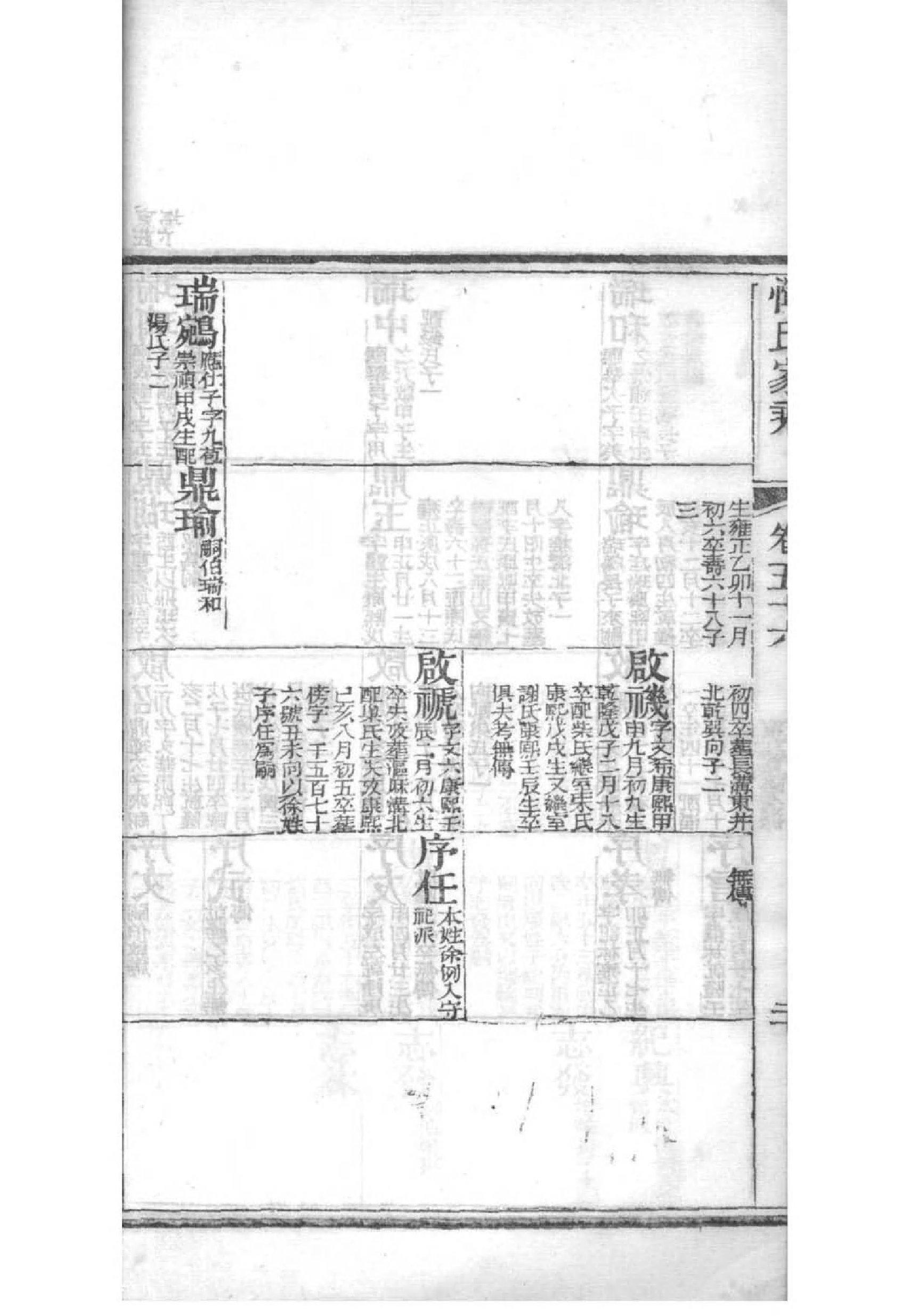 潍坊东关谭家家谱