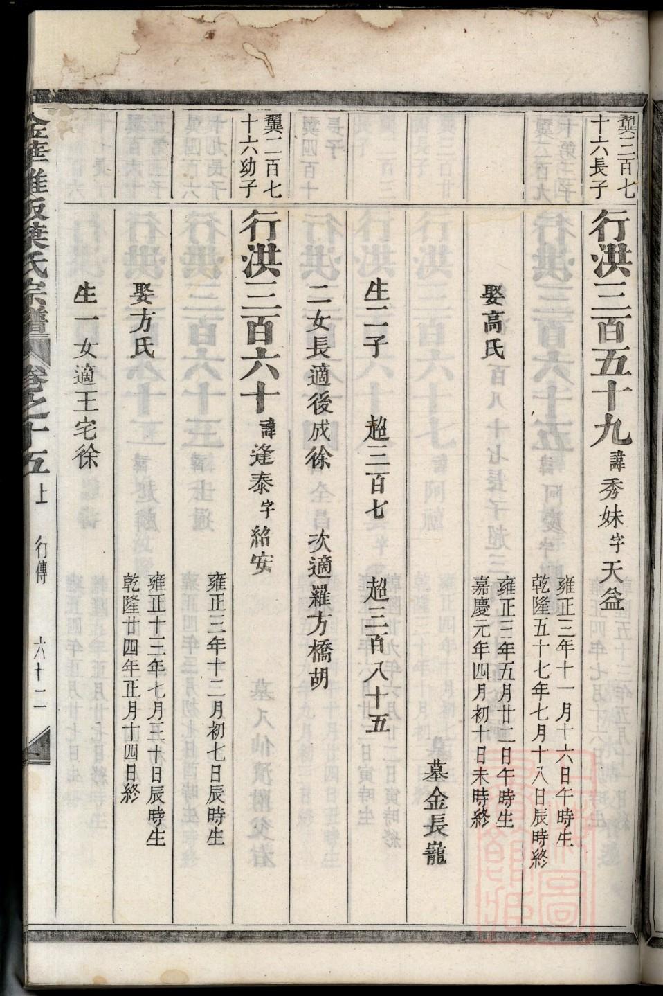 赏氏族谱108字辈