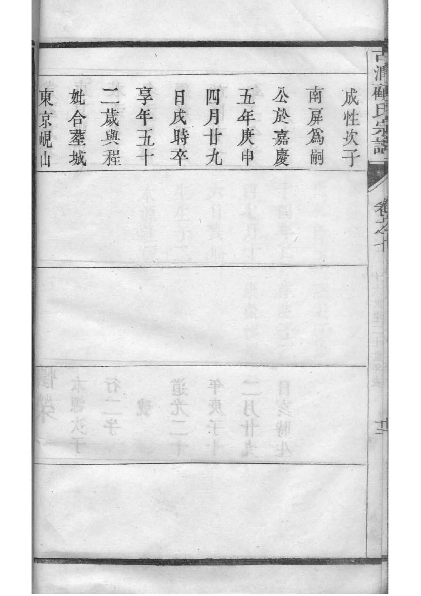 族谱修订前言