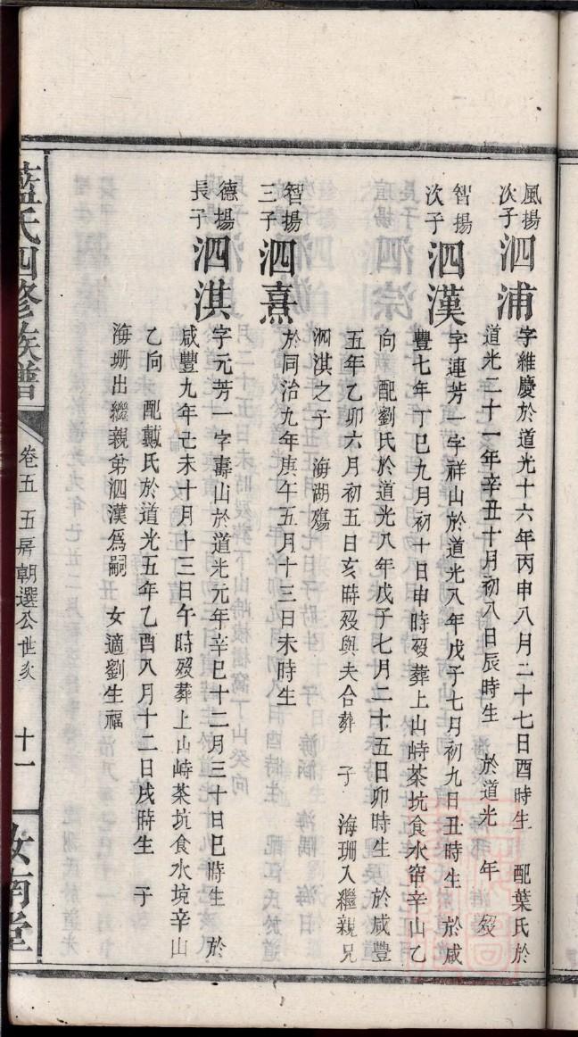 项羽后代家谱