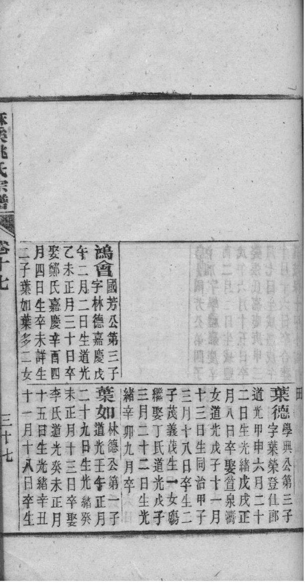 柯姓族谱