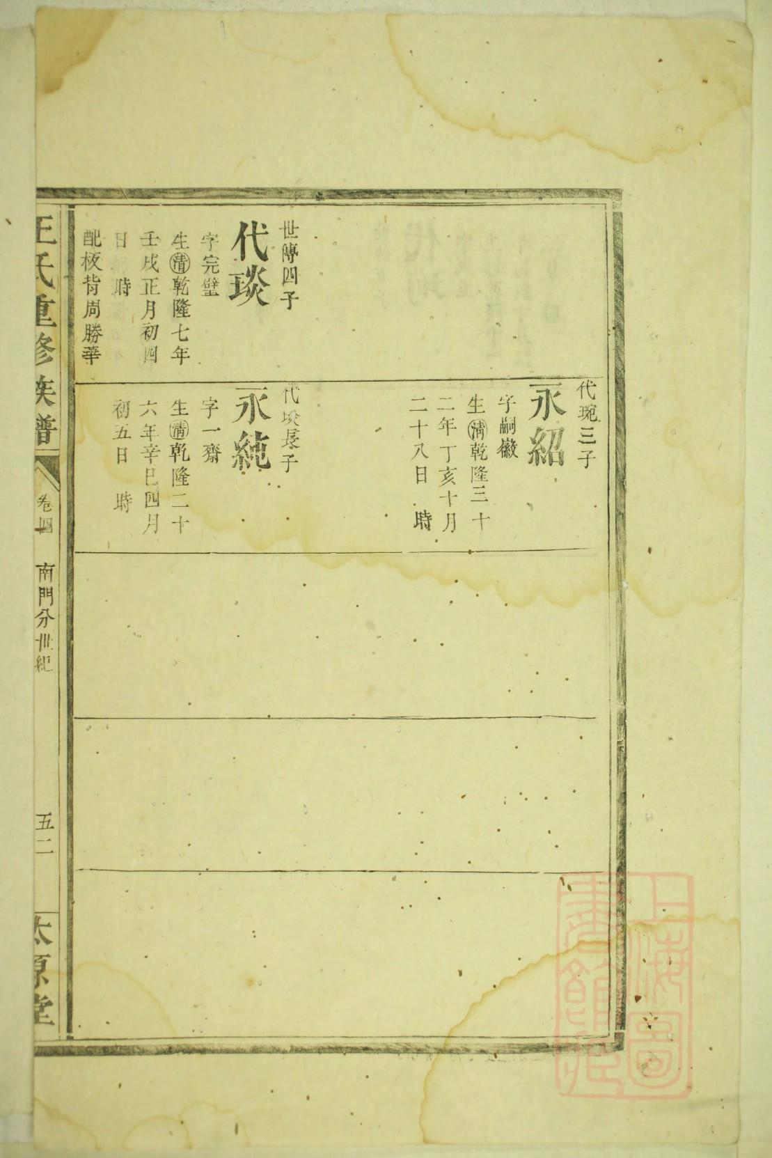 充氏祖先起源哪里