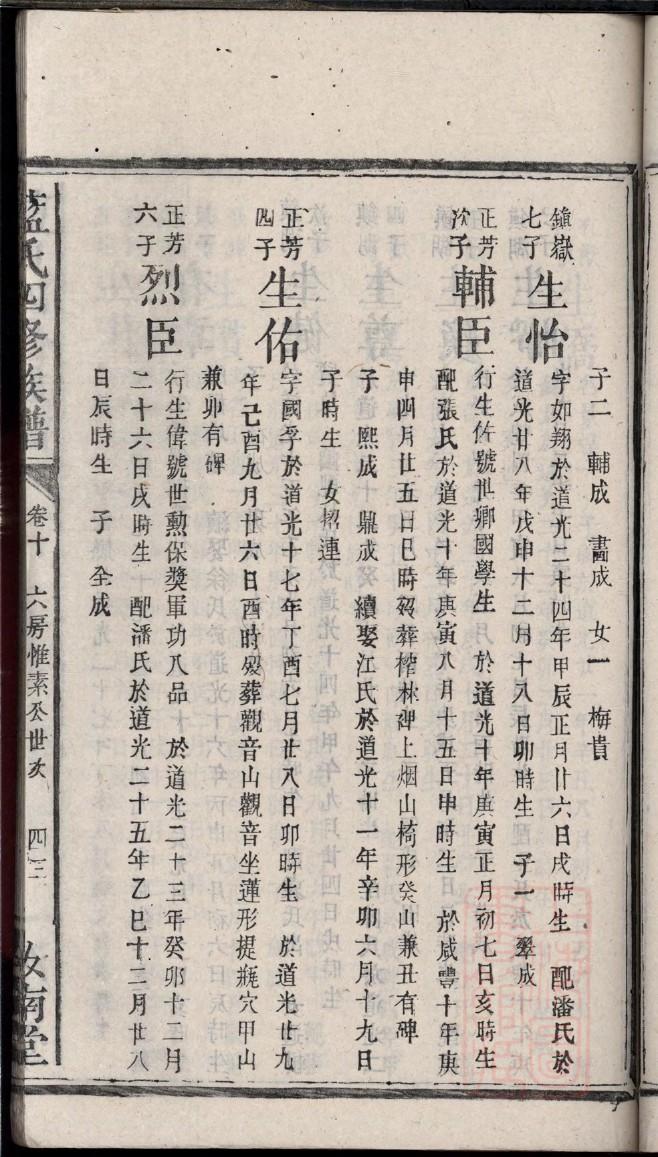 宝氏家谱查询一览表