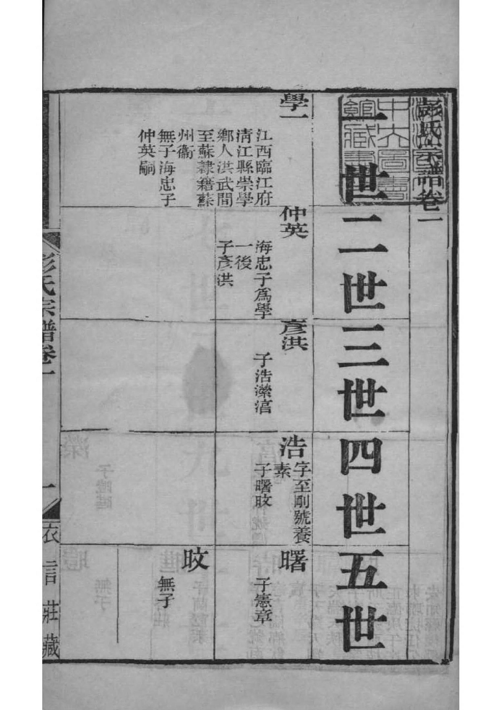 天水赵氏家谱