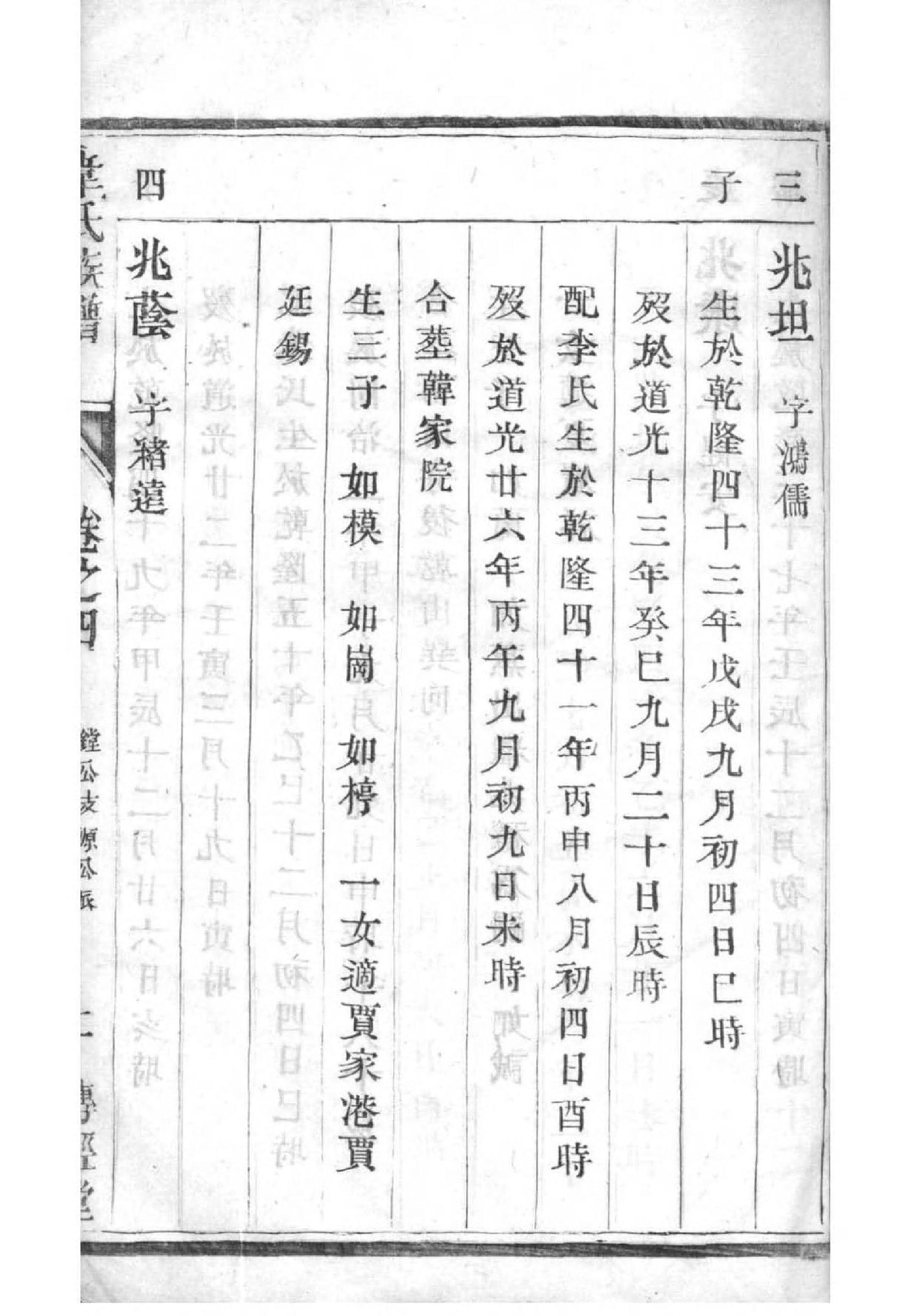 莱氏家谱查询一览表