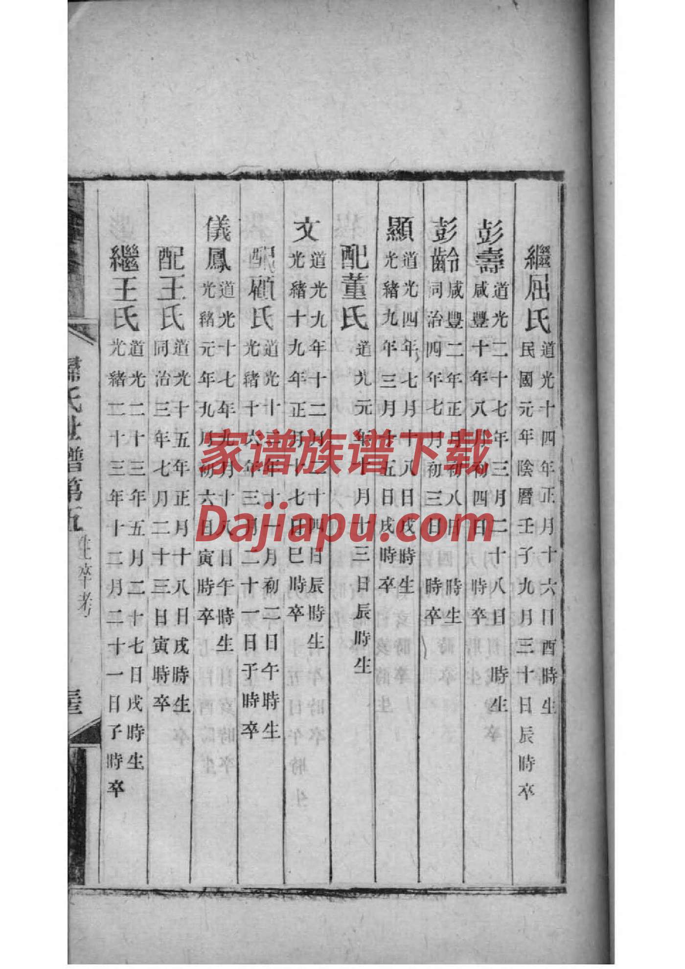 智氏辈分表