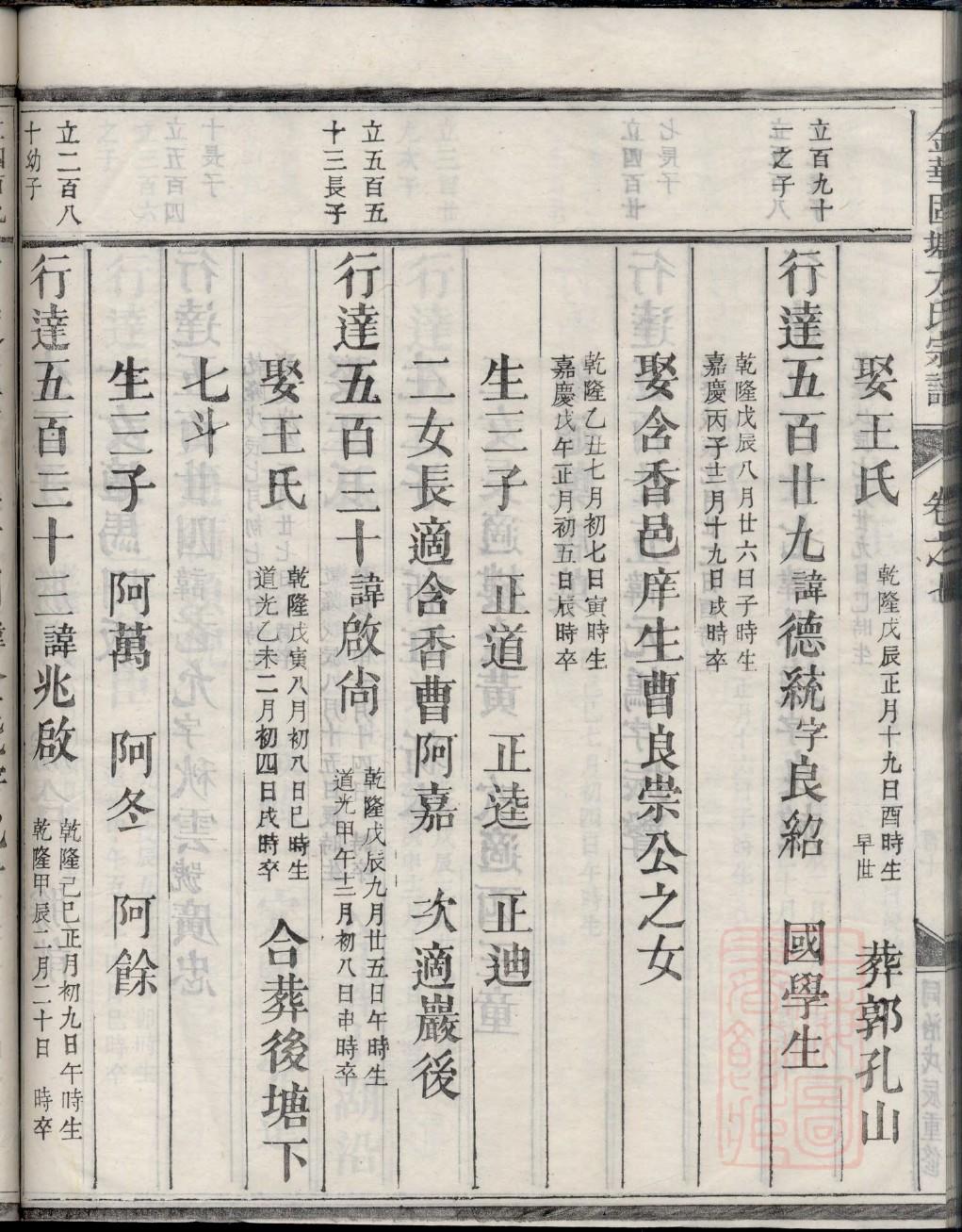五华县李氏族谱