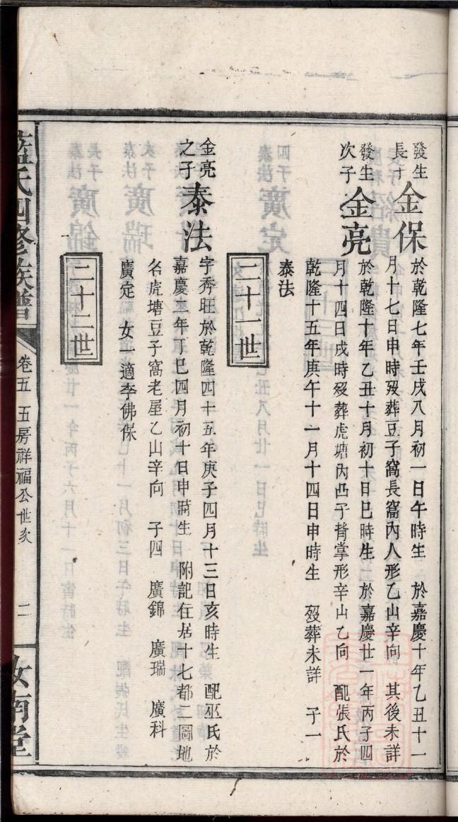 杞氏族谱家谱