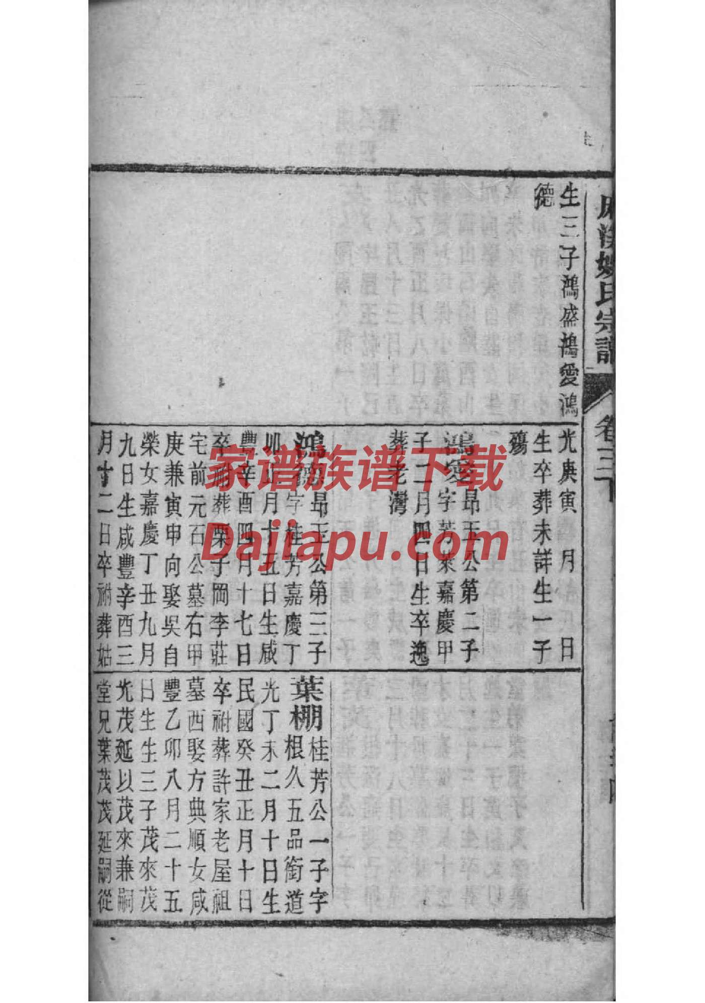 四川青川赵氏家谱