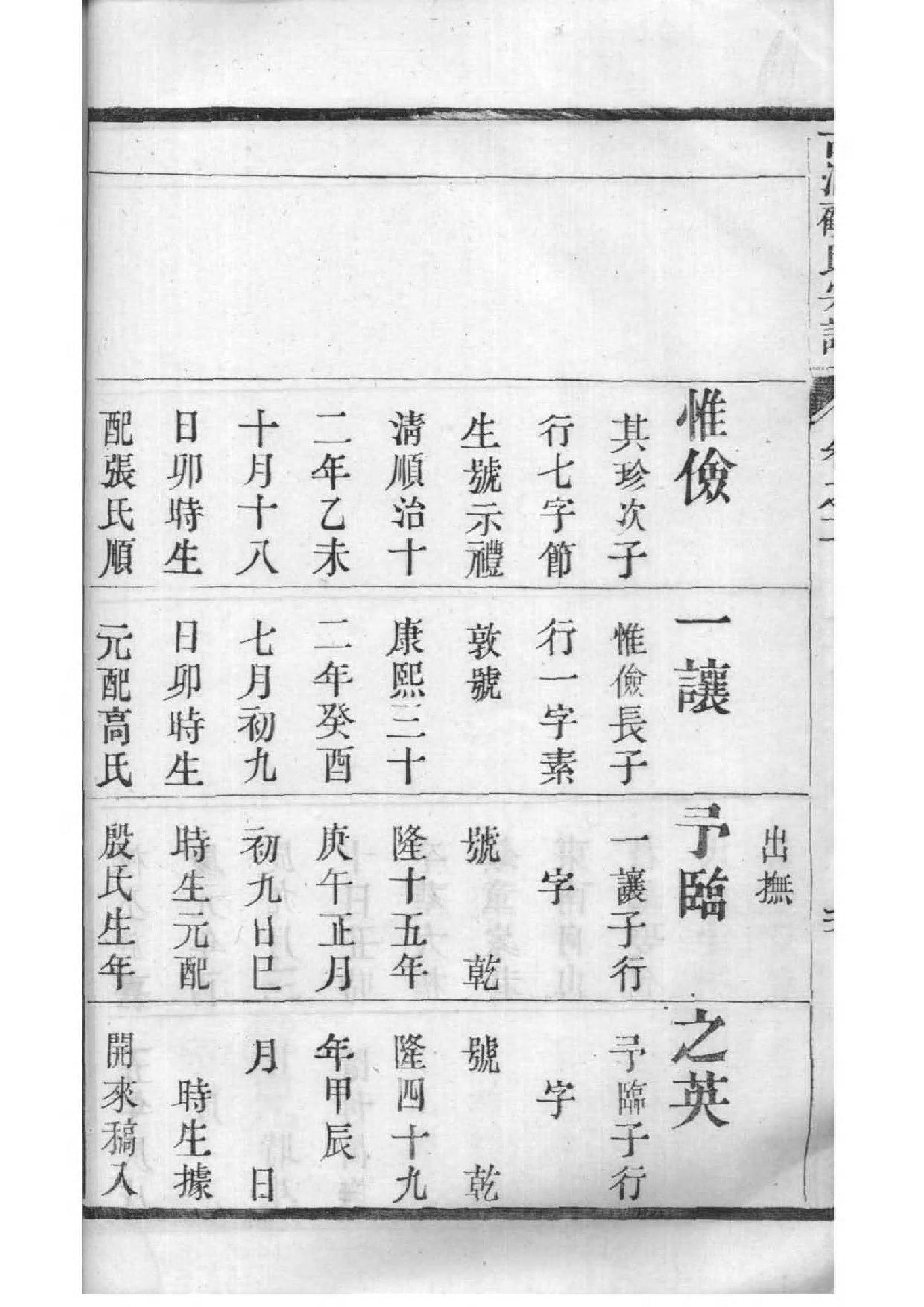 禹姓家谱