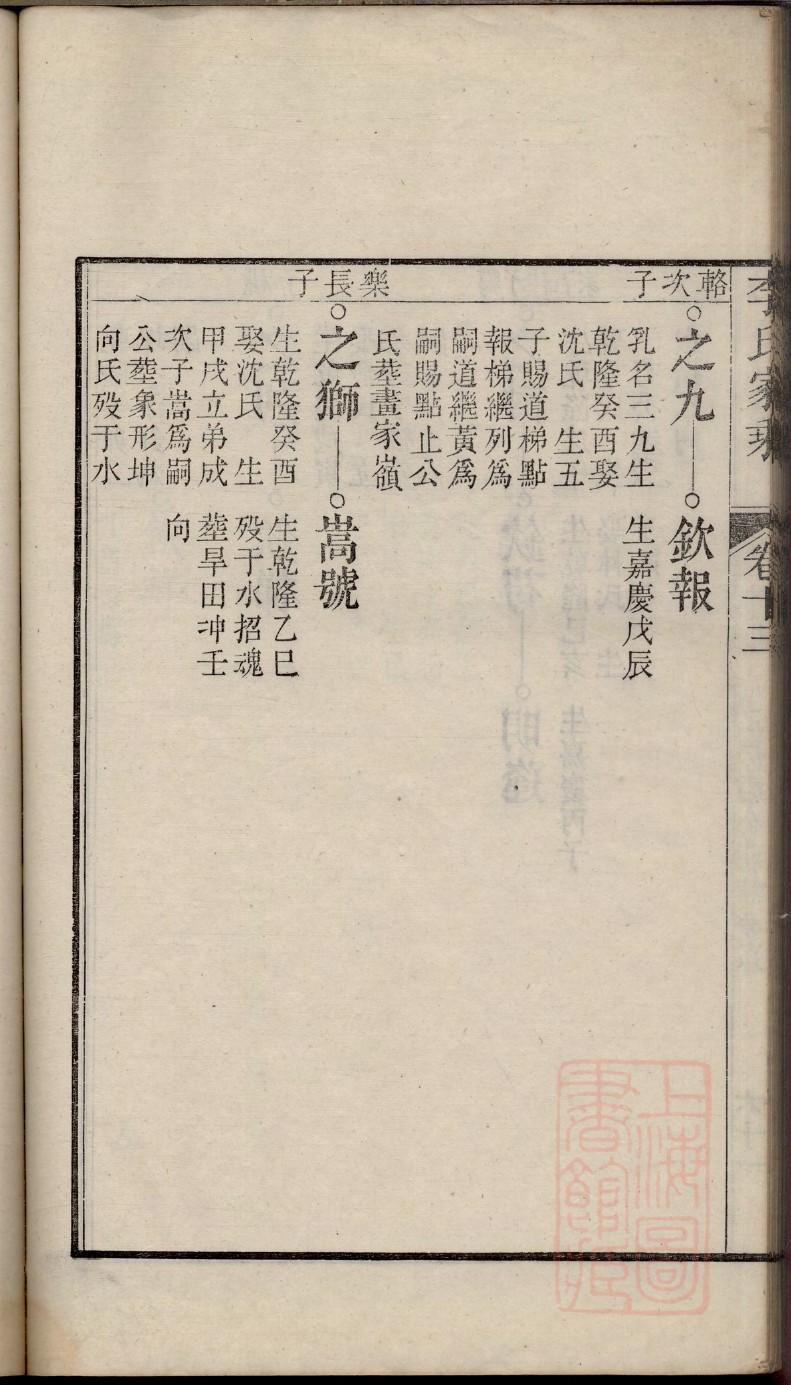 尹氏家族族谱
